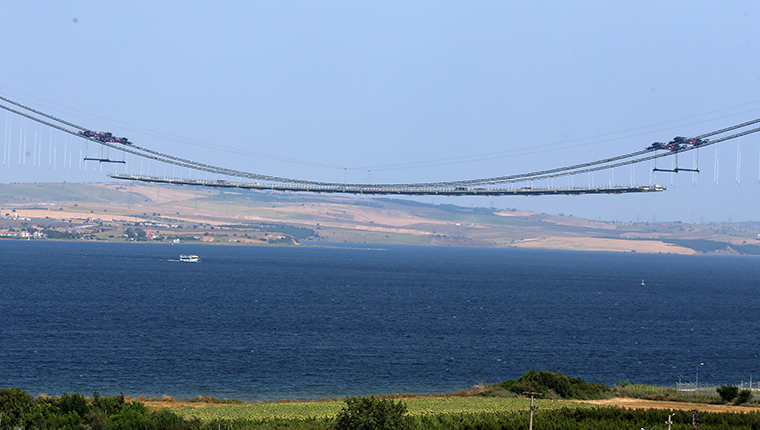 1915 Çanakkale Köprüsü'nde son durum!