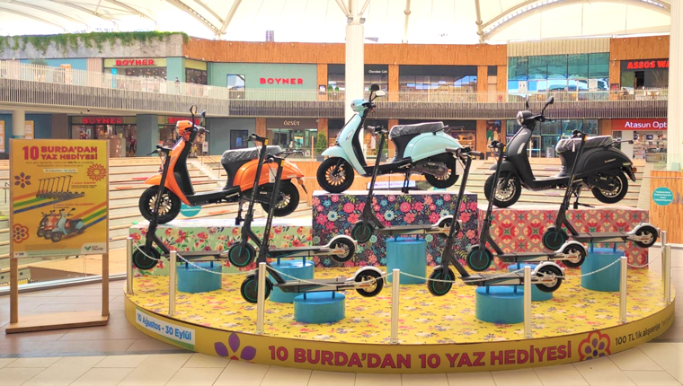 10 Burda AVM'den büyük çekiliş!