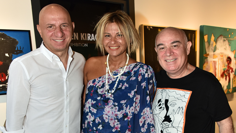 Güven Kıraç'ın resim sergisi Bodrum Marina Yacht Club'ta açıldı!