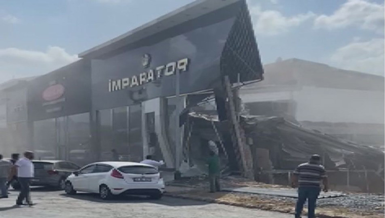 Masko'da bina çöktü!