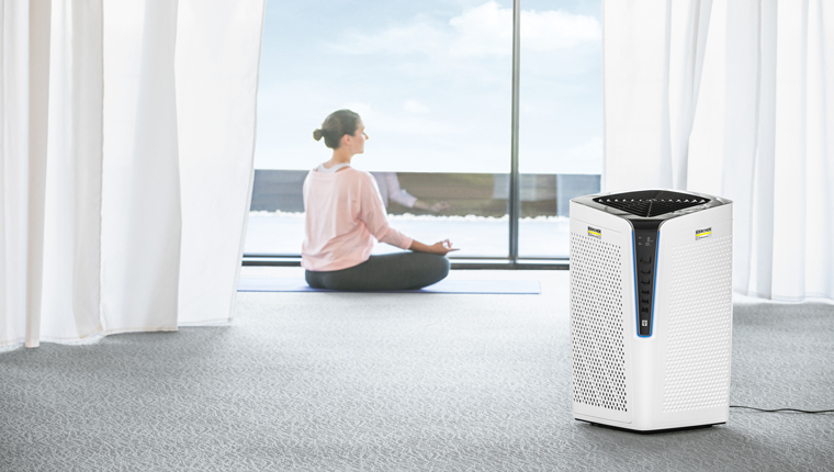 Kapalı ortamların havası Karcher ile temizleniyor!