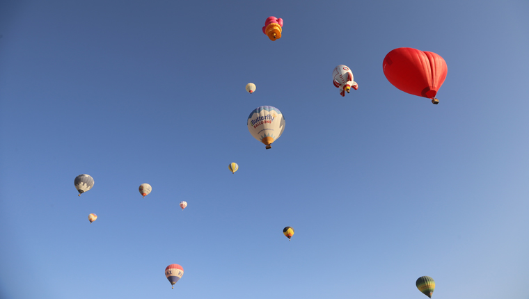 Kapadokya Balon Festivali başladı!