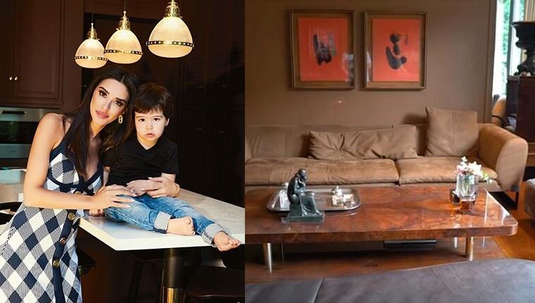 Aslıhan Doğan Turan evinin kapılarını açtı