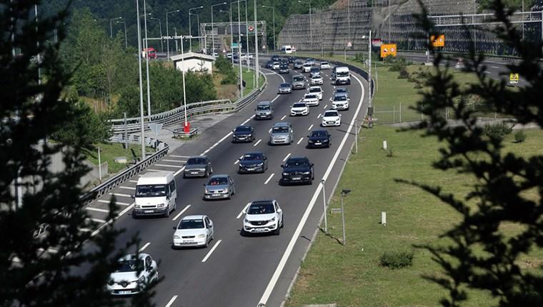 Anadolu Otoyolu'nda bayram tatili yoğunluğu artıyor