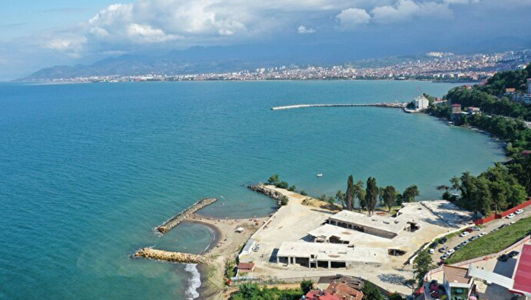 Ordu'daki gökdelenler yıkıldı, plaj halka açıldı!