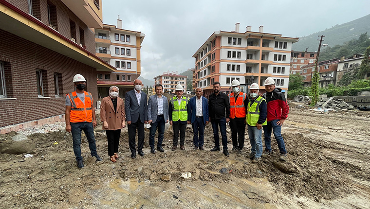 Giresun Doğankent'te 156 konutun inşaatında sona gelindi!