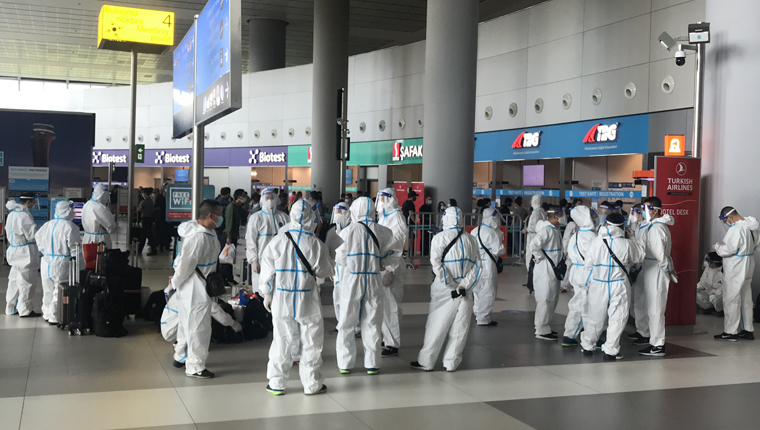 THY'den iç hatlarda PCR testi hatırlatması