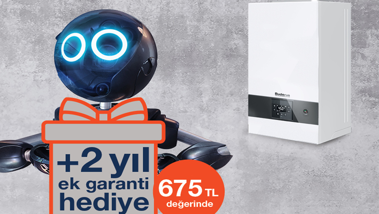 Buderus’tan ek garanti kampanyası!