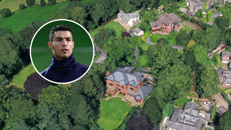 Cristiano Ronaldo, Manchester'da bu lüks evde yaşayacak!