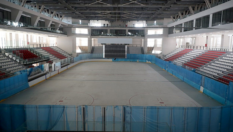 Zeytinburnu Buz Pisti inşaatında sona gelindi!