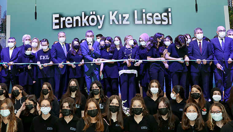 Depreme karşı yenilenen Erenköy Kız Lisesi açıldı