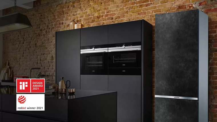 Siemens seramik kapılı buzdolabı selectedLine şimdi mutfaklarda!