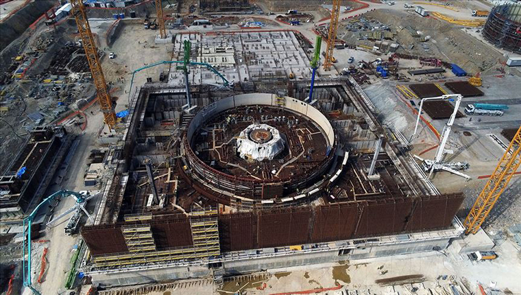 Akkuyu NGS'de çalışmalar son sürat devam ediyor!