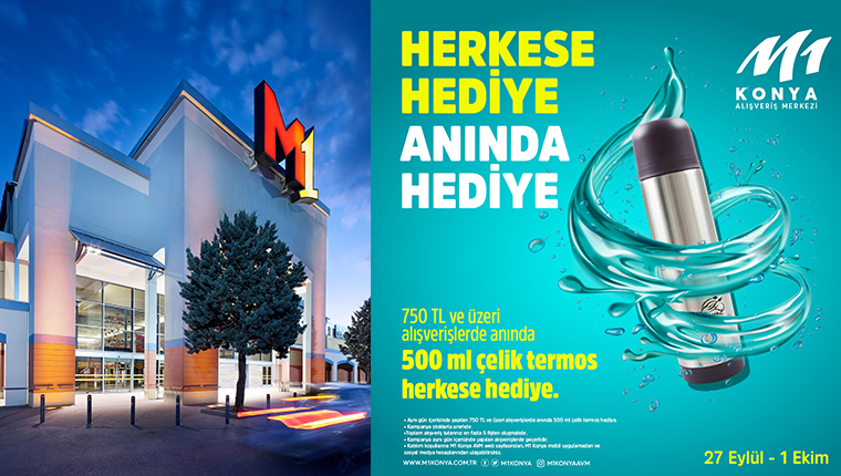 M1Konya AVM'den çay ve kahva tutkunlarını sevindirecek kampanya!