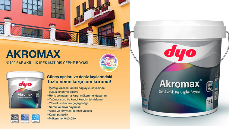 DYO Akromax ile zorlu iklim koşullarına karşı tam koruma
