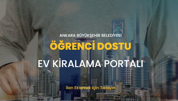 Ankara'da öğrencilerin ev sorununu çözecek portal!