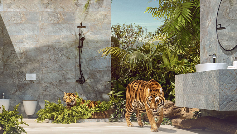 Bien Unicera Fuarı’nda görsel şov yapacak