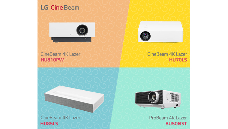 LG Projektörlerle 4K sinema deneyimi ve performansı bir arada