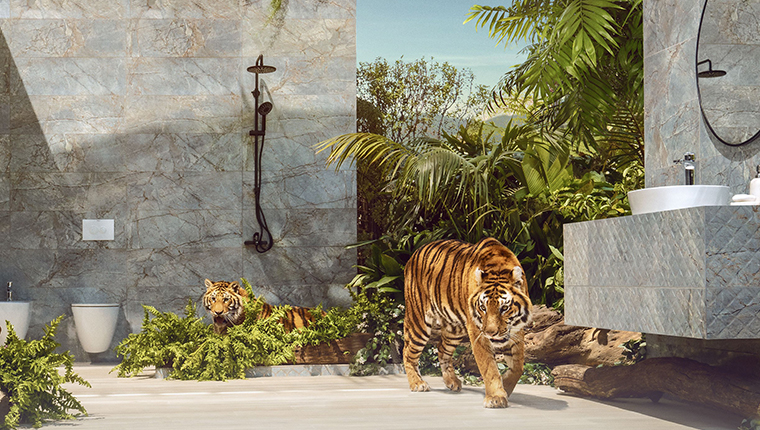 Bien Star bu sefer yavrusuyla birlikte kamera karşısında!