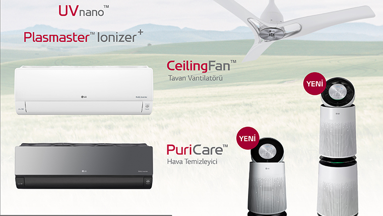 LG iklimlendirme ürünleri ile evinizin havasını yönetin!
