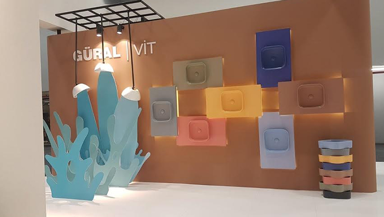 Güral Vitrifiye’den Unicera Fuarı'na özel denizanası tasarımı!