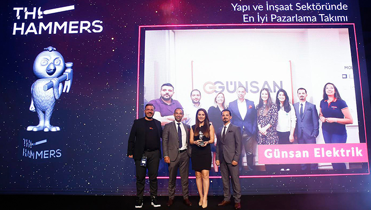 Günsan Elektrik’e The Hammers Awards’tan ödül!