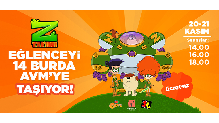 14 Burda AVM’den dopdolu Kasım ara tatil etkinlikleri