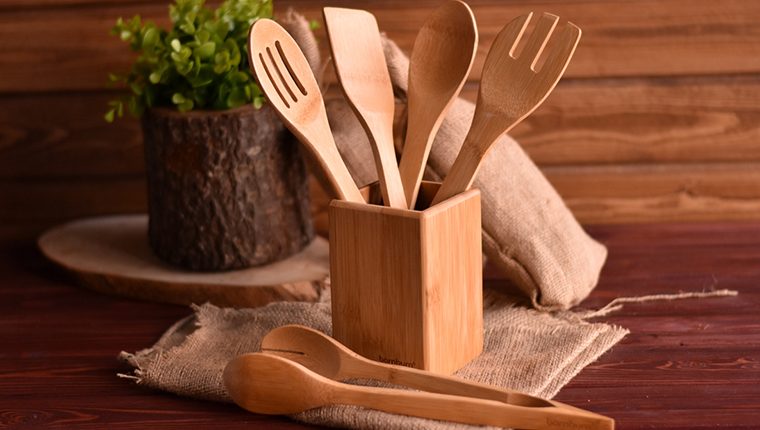 Mutfak gereçlerinde bambu-tahta ayrımına dikkat!