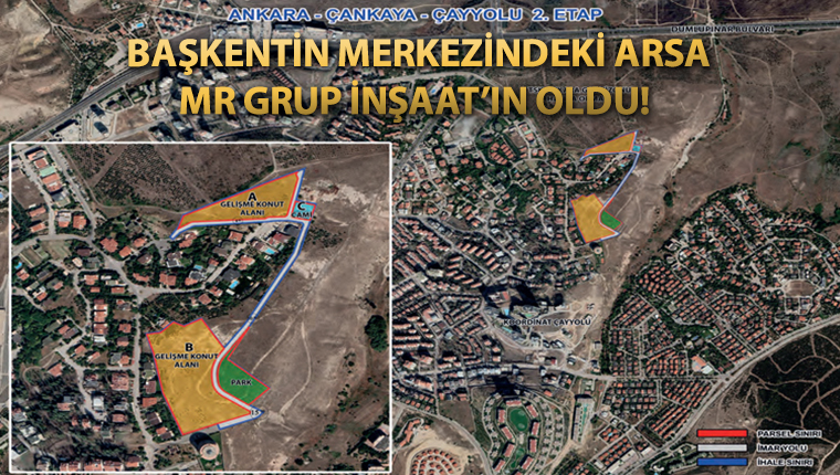 Emlak Konut GYO Çankaya 2. Etap ihalesini MR Grup İnşaat kazandı
