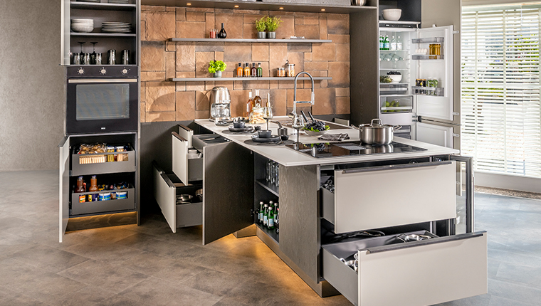 Bodrum Mutfak Mobilya'dan dar alanlarda iç ferahlatan Mira Mutfak!