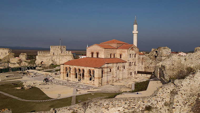 Tarihi Enez Fatih Camisi 56 yıl sonra yeniden ibadete açılacak