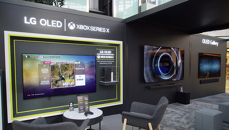 LG OLED Pop-Up Store 24-27 Kasım’da Ankara Kentpark AVM’de