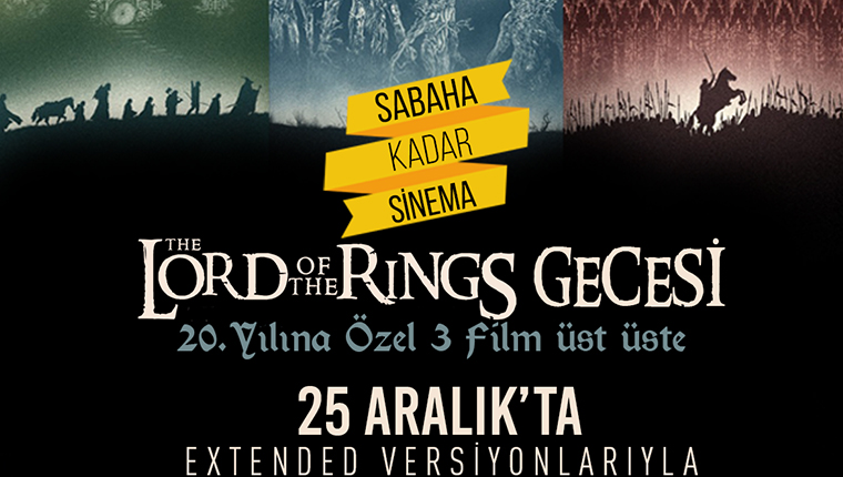 Yüzüklerin Efendisi serisi Bilkent Center'da!