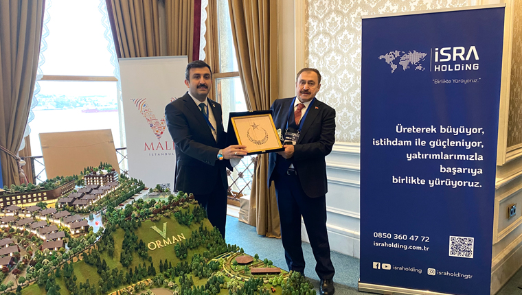 İsra Holding projeleri bakanlara tanıtıldı!