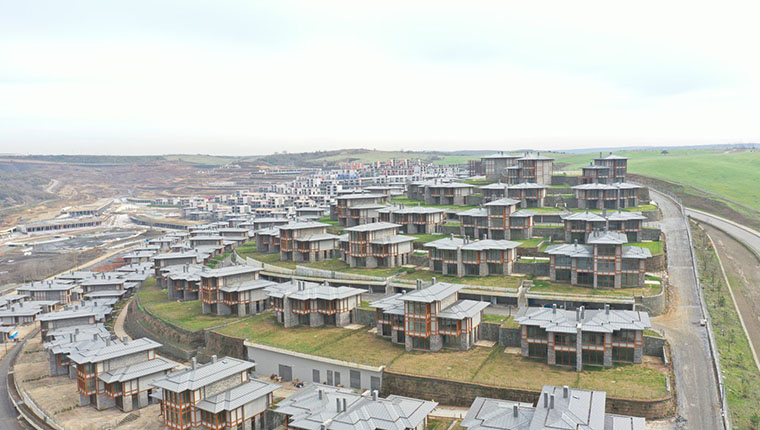 Düşler Vadisi Riva şantiyesi havadan görüntülendi!