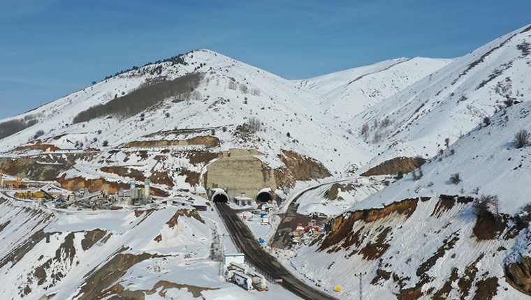 Eğribel Tüneli açıldı, vatandaşın kış çilesi sona erdi!