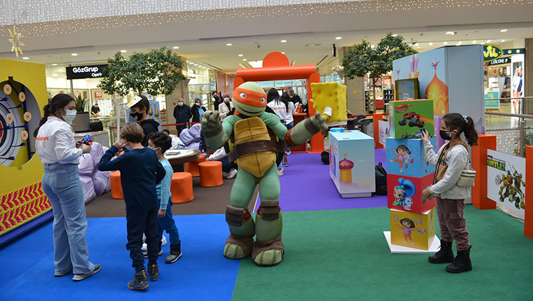 ANKAmall, sömestir boyunca miniklerin ilk adresi oluyor