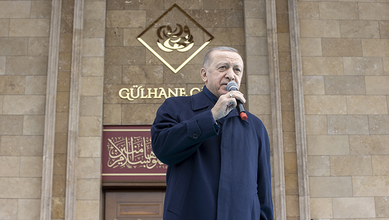 Cumhurbaşkanı Erdoğan, Gülhane Camisi'nin açılışını yaptı