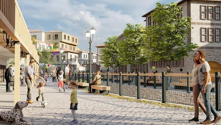 Safranbolu'da tarihi sokak yeniden düzenlenecek