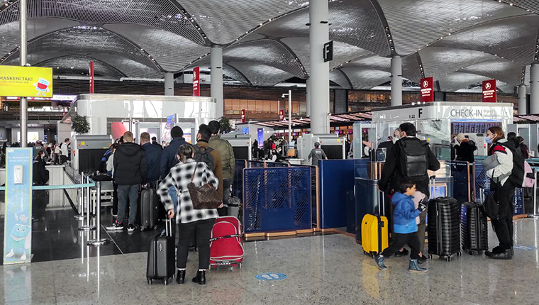 İstanbul Havalimanı girişinde bilet kontrolü sona erdi