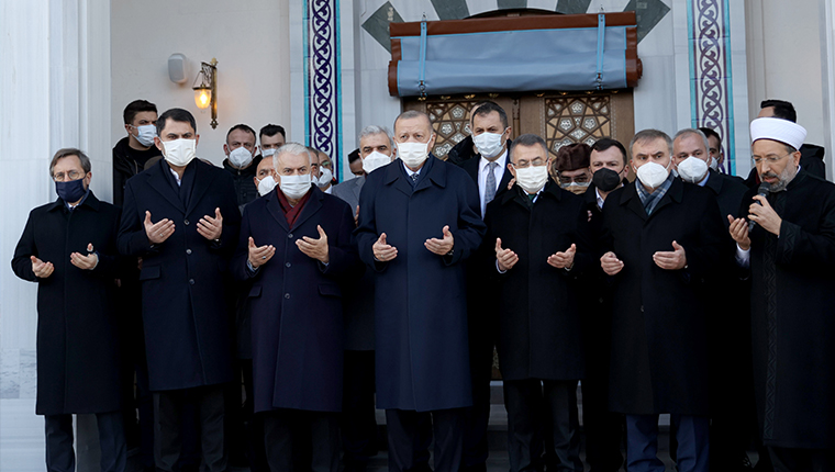 Başkanı Erdoğan, Prof.Dr. Osman Öztürk İncirli Bostan Camisi'ni açtı