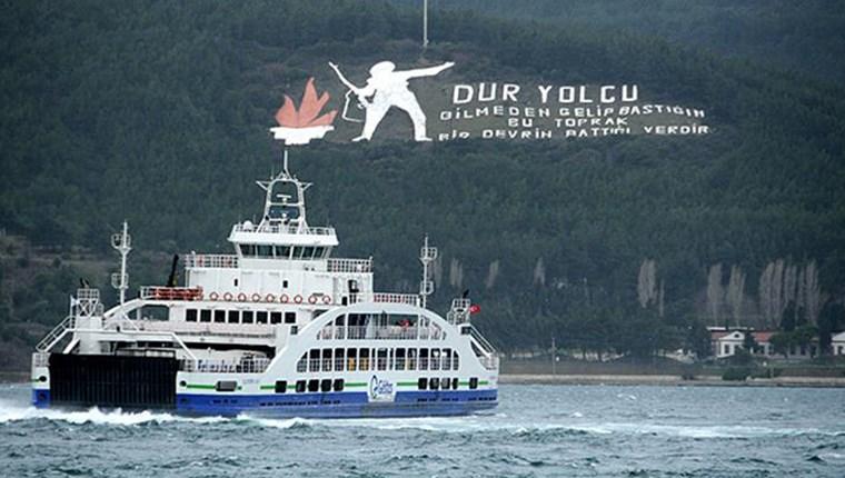 Gökçeada feribot hattında fırtına nedeniyle yarın sefer yapılamayacak