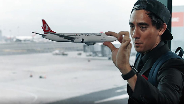 THY, ünlü fenomen Zach King ile yeni bir reklam filmi çekti