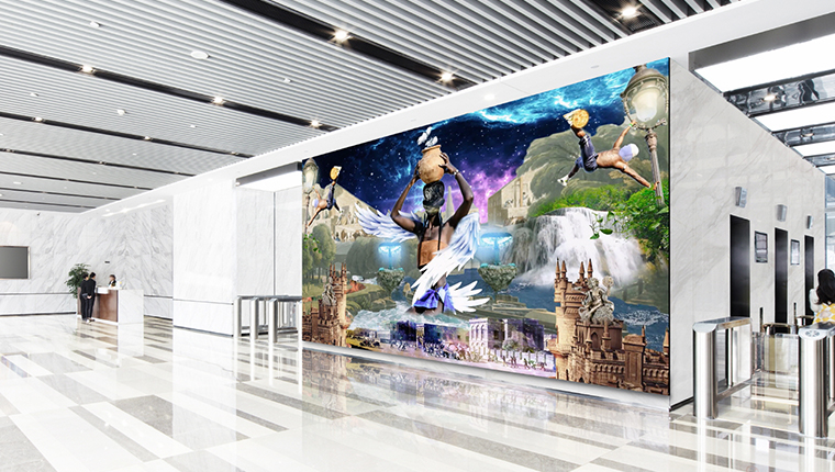 LG ve Blackdove, LG LED Signage ile kusursuz djital sanat deneyimi sunuyor