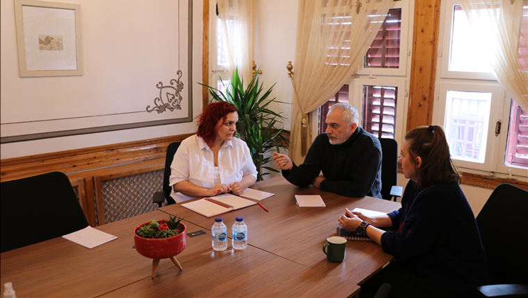 Tarihi konaktaki "paylaşımlı ofis" salgın döneminde de hizmet veriyor!