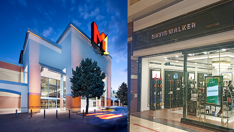 Parfüm mağazası David Walker, M1 Konya AVM’de açıldı