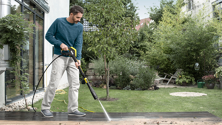 Kärcher basınçlı yıkama makineleri ile bahçe temizliği artık çok kolay!