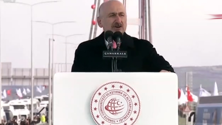 "1915 Çanakkale Köprüsü, şanlı tarihimize mühür vuran şahaser oldu"