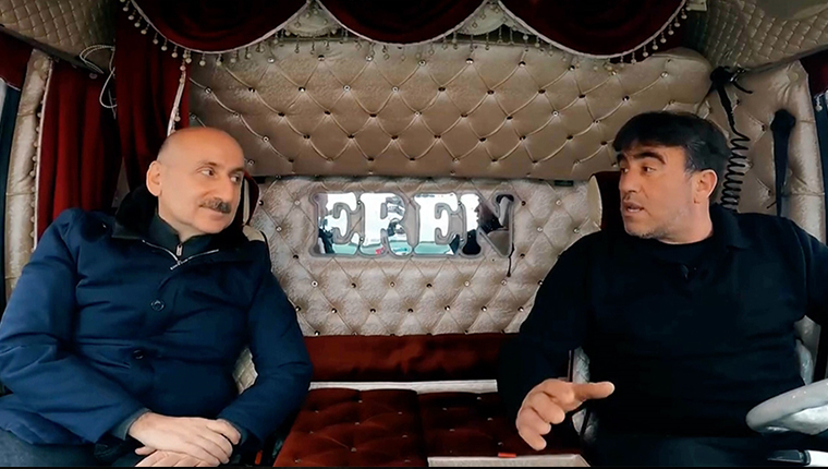 Bakan Karaismailoğlu'ndan 'Atila abi ile köprüyü test ettik' paylaşımı