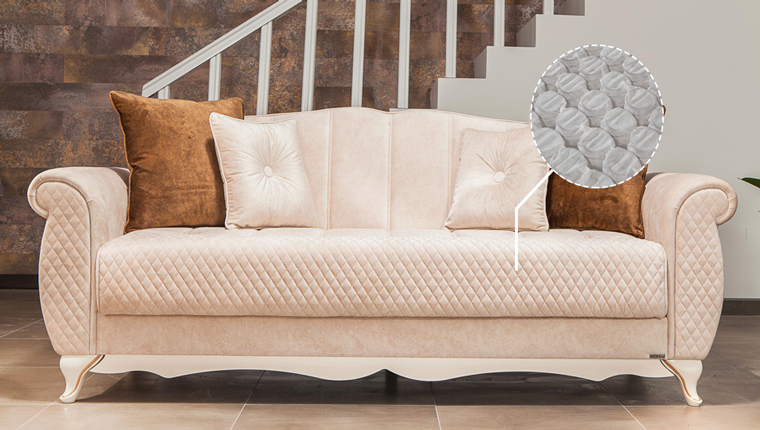 Modalife, koltuk serisinde de paket yay sistemi kullanıyor!